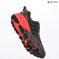 HOKA Speedgoat 3 running shoe dark shadow/poppy red 9