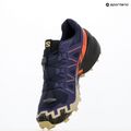 Men's running shoes Salomon Speedcross 6 maritime blue/black/cherry tomato 9