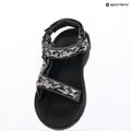 Teva Hurricane XLT2 mountain mosaic grey / black children's sandals 9