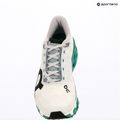 Men's On Cloudmonster Hyper white/mint running shoes 9