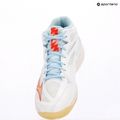Women's volleyball shoes Mizuno Thunder Blade Z Mid white/calypso coral/pale banana 9
