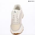 Men's shoes Calvin Klein YM0YM01289 Hike Runner HF Leather Mix bright white/creamy white/eggshell 9