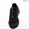 Men's running shoes Salomon Speedcross Peak black/black/glacier gray 10