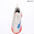 PUMA Future 8 Play TT Jr children's football boots puma white/puma black/glowing red 9