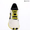 Men's On Cloudflow 5 white/lime running shoes 16