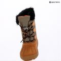 Children's snow boots BOATILUS Nippy 02 Sint. Leather pumpkin 9