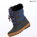 Children's snow boots BOATILUS Nippy 02 Sint. Leather green/blue 9