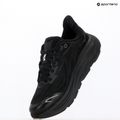 Children's running shoes HOKA Clifton 10 black/black 17