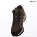 Men's trekking boots Columbia Redmond IV Mid Wp cordovan/tangy orange 9
