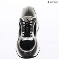 Women's shoes Calvin Klein YW0YW02063 Hike Runner Lace Up Mesh Mix black/silver 9