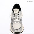 Women's shoes Calvin Klein YW0YW02063 Hike Runner Lace Up Mesh Mix silver/black/bright white 9