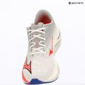 Women's running shoes Mizuno Wave Rebellion Flash 3 white/striking coral/iris bloom 10