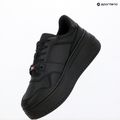 Women's shoes Tommy Jeans Retro Basket Flatform Ess triple black 9