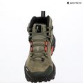 Women's trekking boots Salewa Pedroc 2 Leather Mid PTX faded green/dark olive 9
