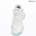 Women's volleyball shoes Mizuno Wave Voltage 2 Mid white/blue tint 15