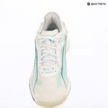 Women's handball shoes PUMA Accelerate Nitro SQD 4 Game On puma white/baltic sea blue/fresh water 16