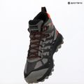 Men's shoes Merrell Speed Eco Mid WP charcoal/tangerine 15
