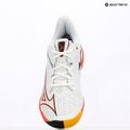 Men's tennis shoes Mizuno Wave Exceed Tour 6 AC white/fiery coral 2/citrus 12