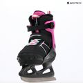 Children's skates Bladerunner Micro Xt Ice G black/fuchsia 19