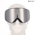 Ski goggles Bliz Flow matte black/smoke/silver mirror 11