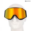 Ski goggles UVEX Gravity FM black matt/mirror yellow/orange/clear 6