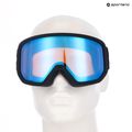 Ski goggles Smith Transfer black/blue sensor mirror 7
