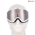 Ski goggles Bliz Liner matte white/pink/silver mirror 7
