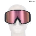 Oakley Line Miner L matte b1b forged iron/prizm rose gold iridium ski goggles 5