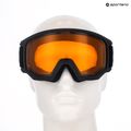 Ski goggles UVEX Athletic LGL black matt/yellow/clear 10