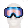 Ski goggles UVEX Blast FM black matt/mirror blue 10