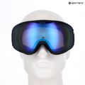 Ski goggles UVEX Victorious FM black matt/mirror blue 10