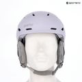 Smith Mirage matte lunar fog ski helmet 5