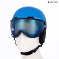 Children's ski helmet ATTABO Avens 2.0 Jr Visor blue 19