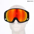 POC Zonula uranium black/partly sunny orange ski goggles 6