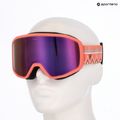 Women's snowboard goggles ROXY Izzy coral chic/clux ml l purple 8