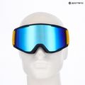 Red Bull SPECT Neon blue/smoke with blue mirror ski goggles 6