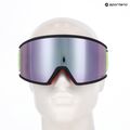 Ski goggles SCOTT Ambit Compact glow green/amp lavender chrome 9