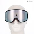 Ski goggles SCOTT Ambit Compact black/neon yellow/amp white chrome 9