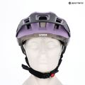 UVEX React MIPS bike helmet lilac/oak matt 6
