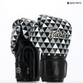 Fairtex Microfiber Art Prism black boxing gloves 4