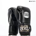 Cleto Reyes Velcro Sparring black/silver boxing gloves 3