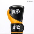 Cleto Reyes High Precision Training Leather black/yellow boxing gloves 3