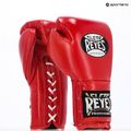 Cleto Reyes Lace Up Sparring boxing gloves red 3