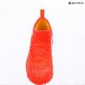 Football boots PUMA Future 9 Match TT + Mid Jr glowing red/puma white/puma black/puma silver 10