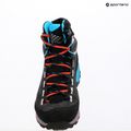 Women's trekking boots La Sportiva Aequalibrum Hike GTX carbon/malibu blue 9