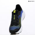 Men's running shoes Salomon Genesis black/acid lime/bluing 10