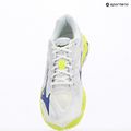 Volleyball shoes Mizuno Wave Lightning Elite white/lighting yellow/dazzling blue 9