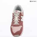 Women's shoes New Balance 373's V2 rosewood/dark silver metallic 9
