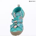 Junior's sandals KEEN Seacamp II CNX bright aqua/giggle pink 14