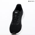 Women's running shoes Under Armour Ascend black/black/metallic silver 3